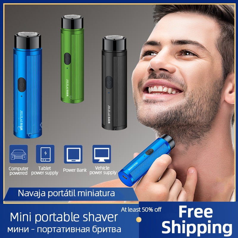 2022 🧡Men's Mini Electric Shaver Portable Beard shaver.🧡